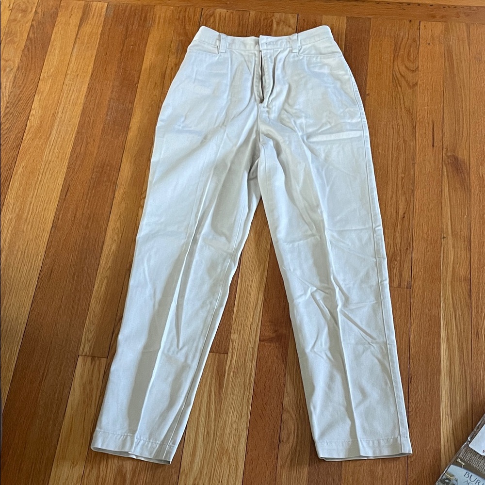 Liz Claiborne Women's Cream Trousers